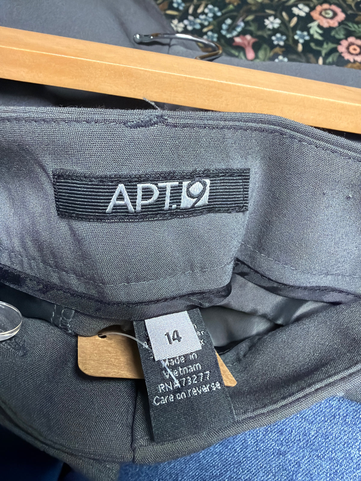 Apt. 9 Gray Dress Pants - Size 14