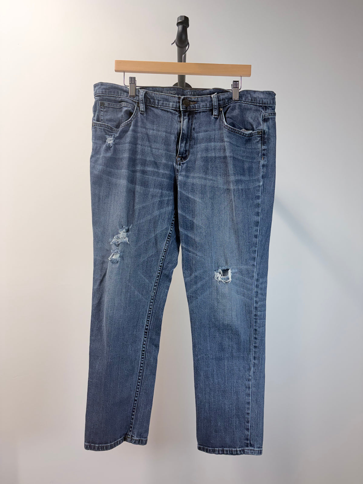 Ana Skinny Boyfriend Distressed Jeans - Women’s Size 16