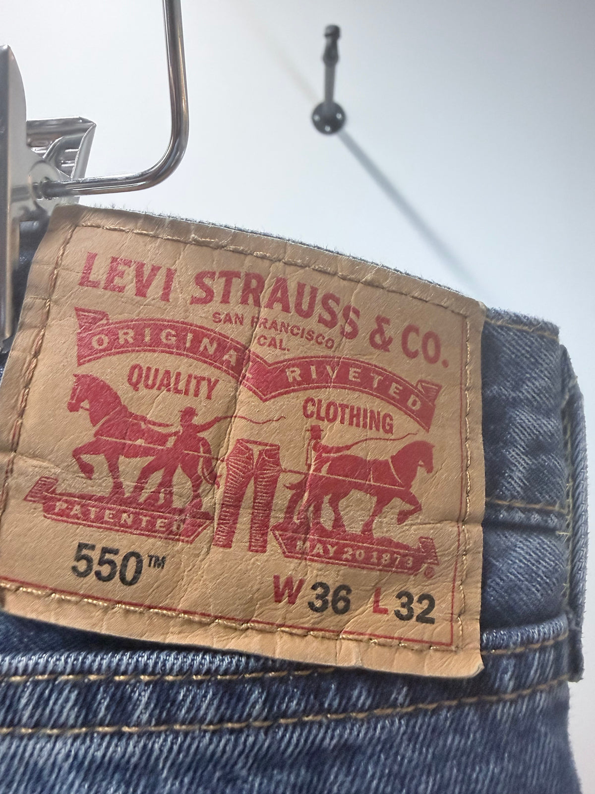 Levi’s 550 Relaxed Fit Jeans - Men’s W36 L32