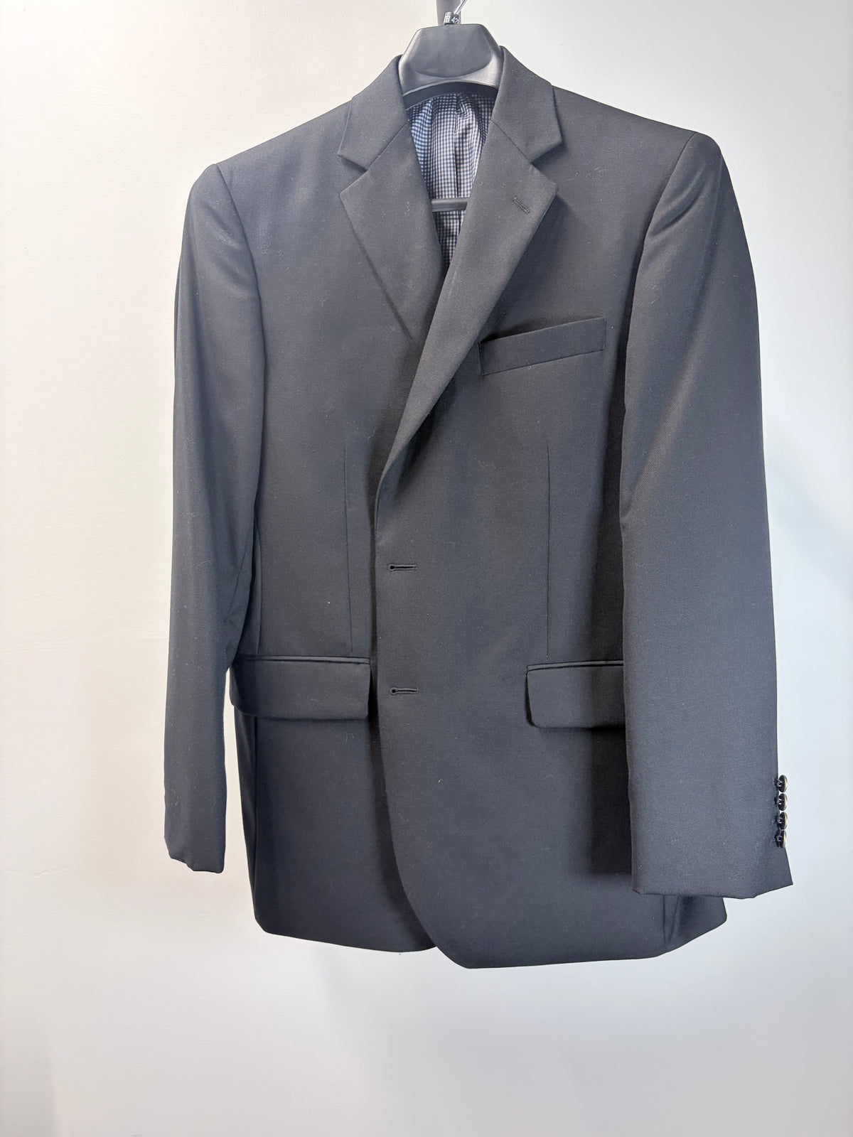 Stafford Classic Fit Black Blazer Suit Jacket - Men’s