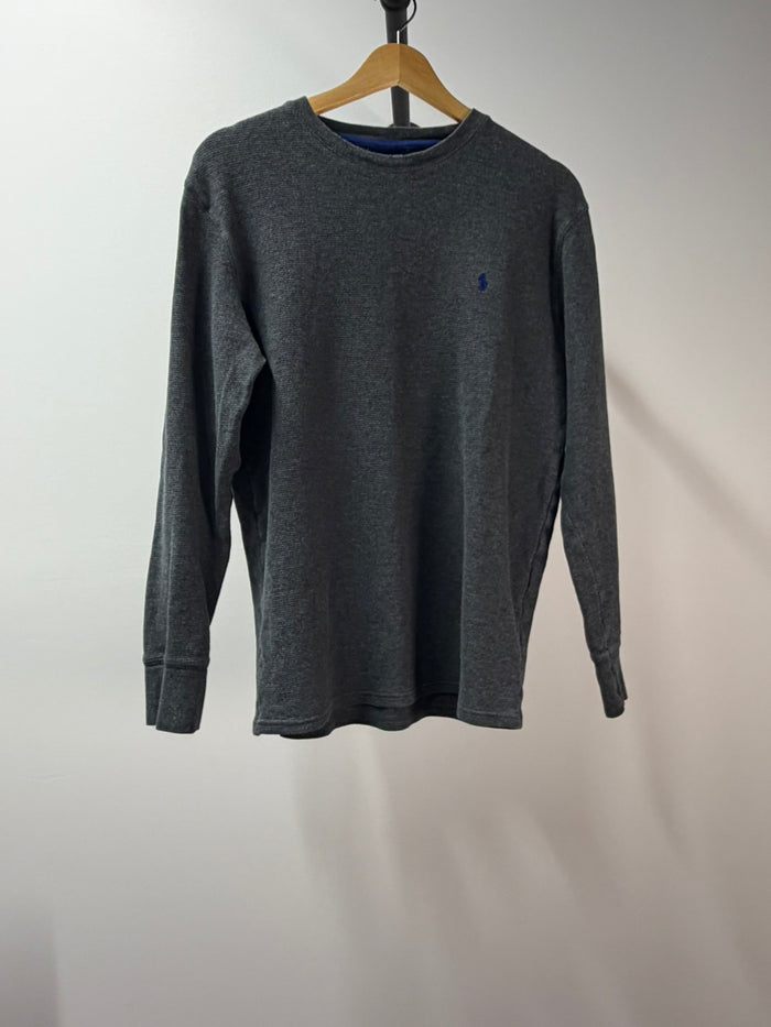 Polo Ralph Lauren Charcoal Thermal Sleepwear Shirt - Men’s M