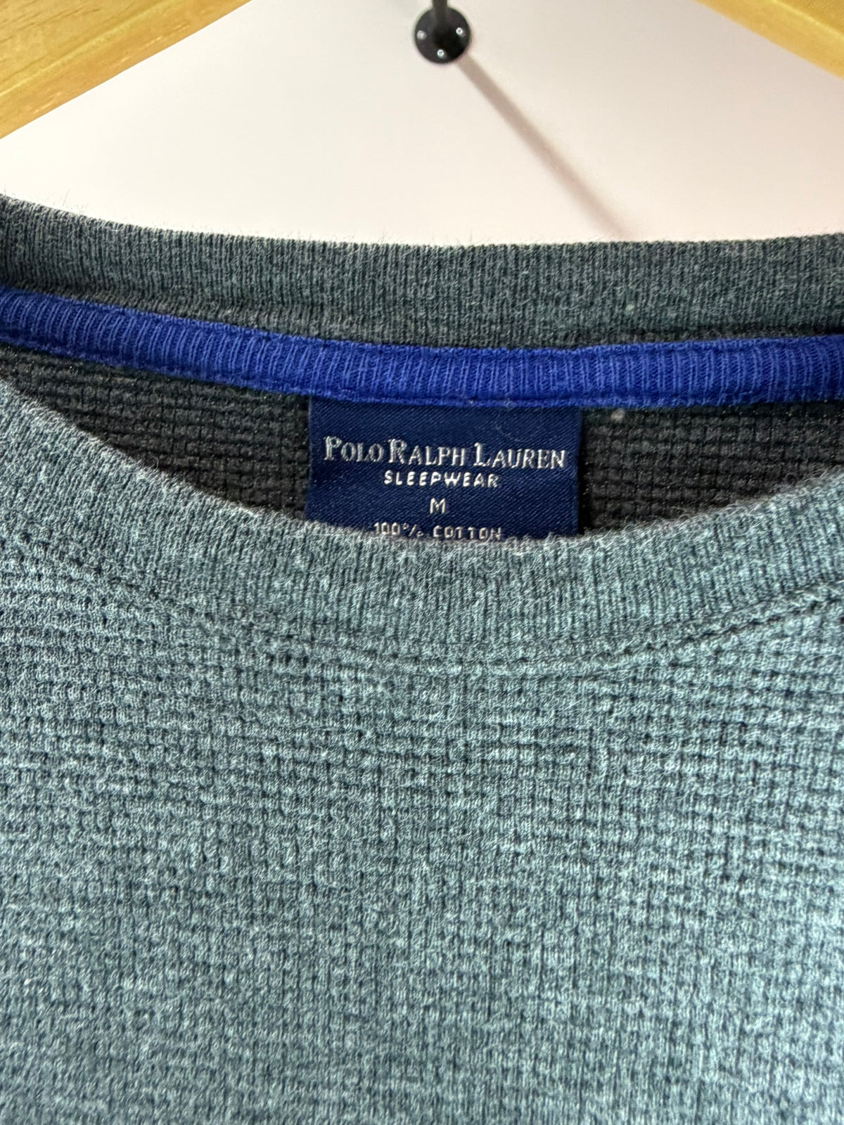 Polo Ralph Lauren Charcoal Thermal Sleepwear Shirt - Men’s M