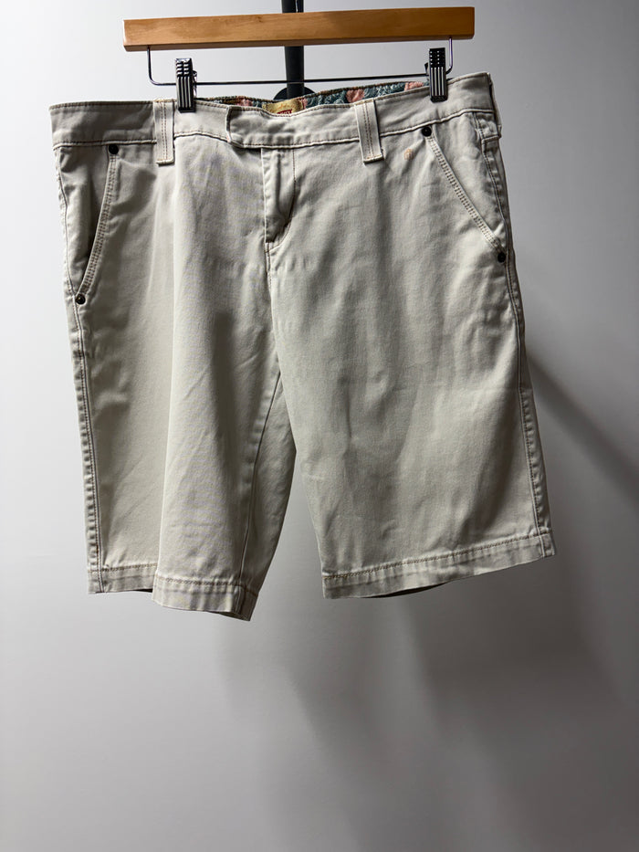 Levi’s Light Khaki Tailored Shorts