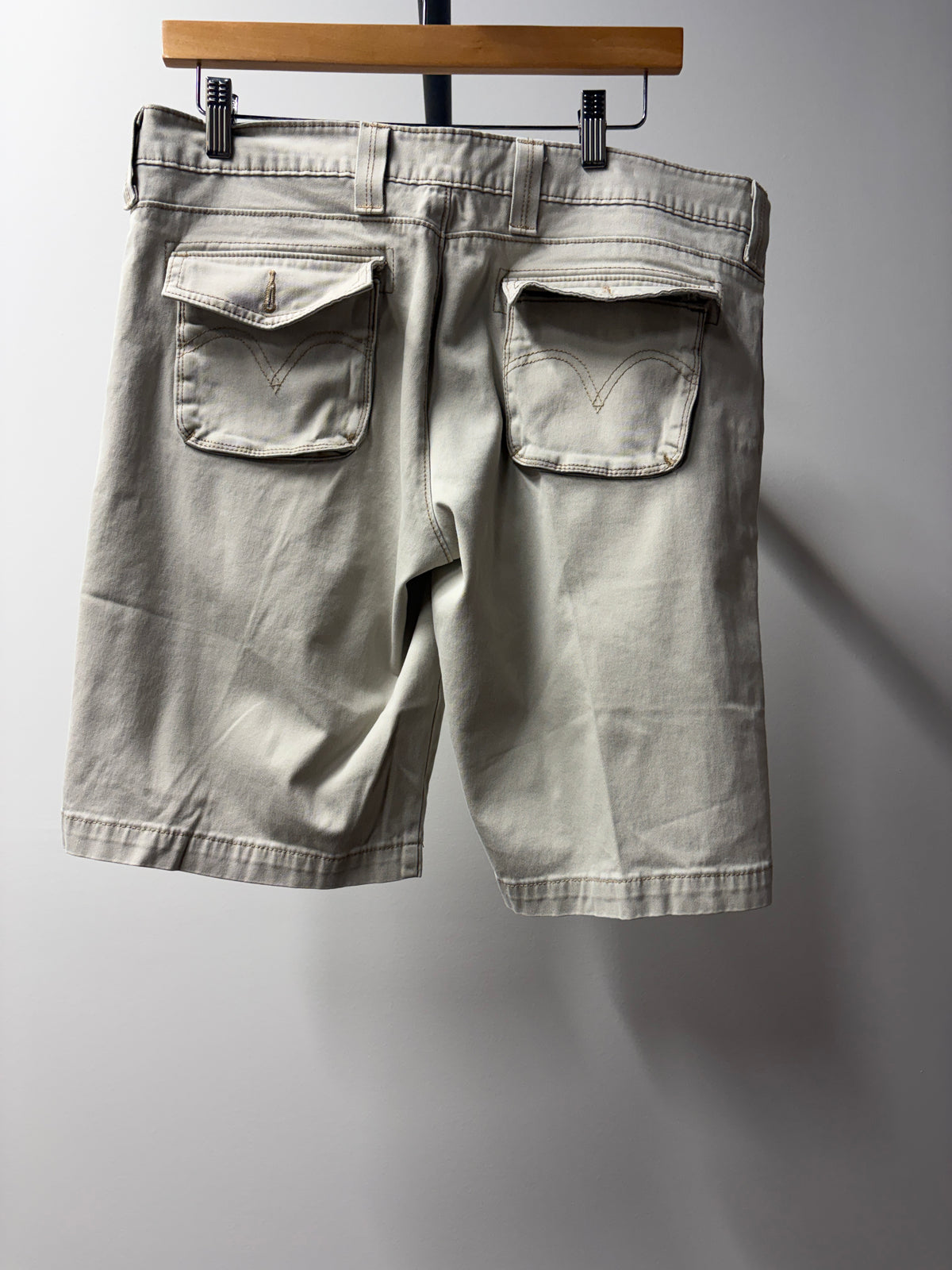 Levi’s Light Khaki Tailored Shorts
