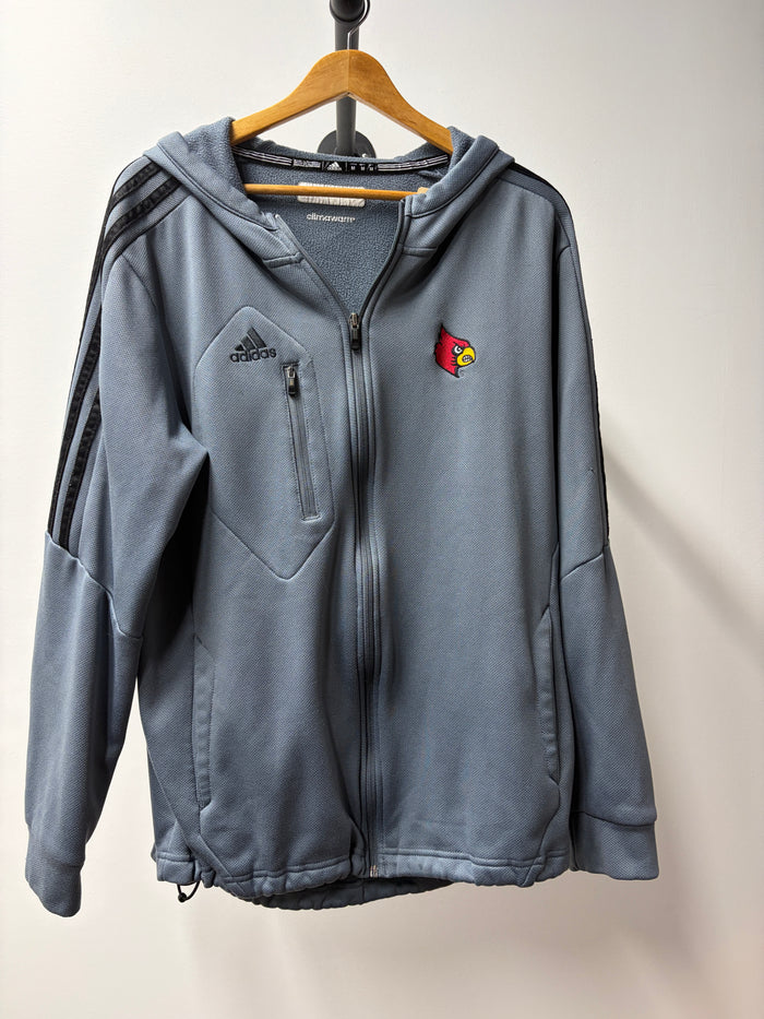 Adidas Climawarm Gray Athletic Top - Size M