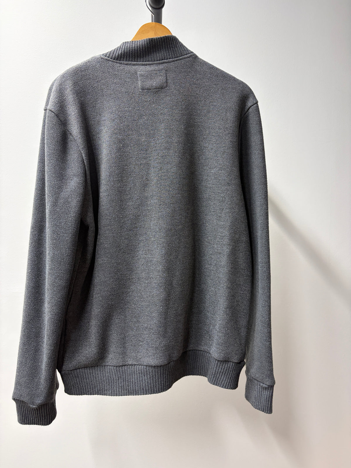 Boston Traders Gray Full-Zip Jacket - Size M
