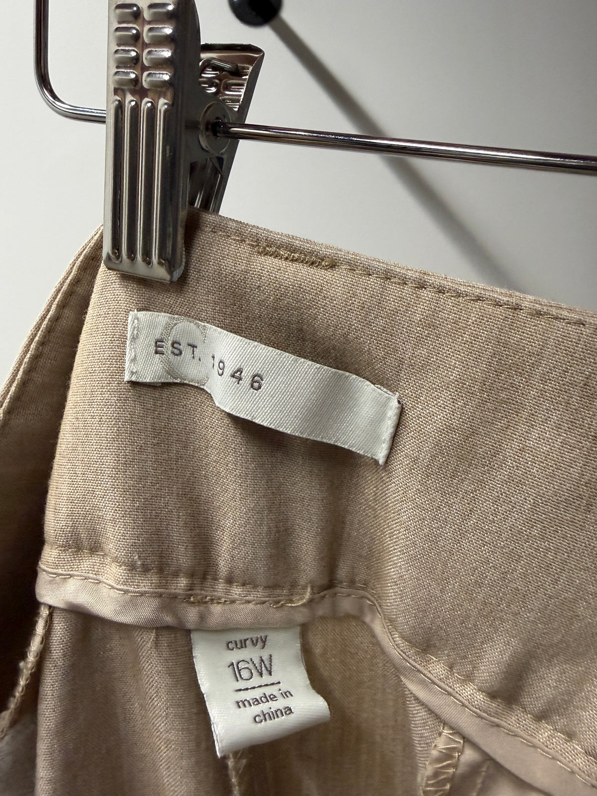 Worthington Tan Dress Pants 16W