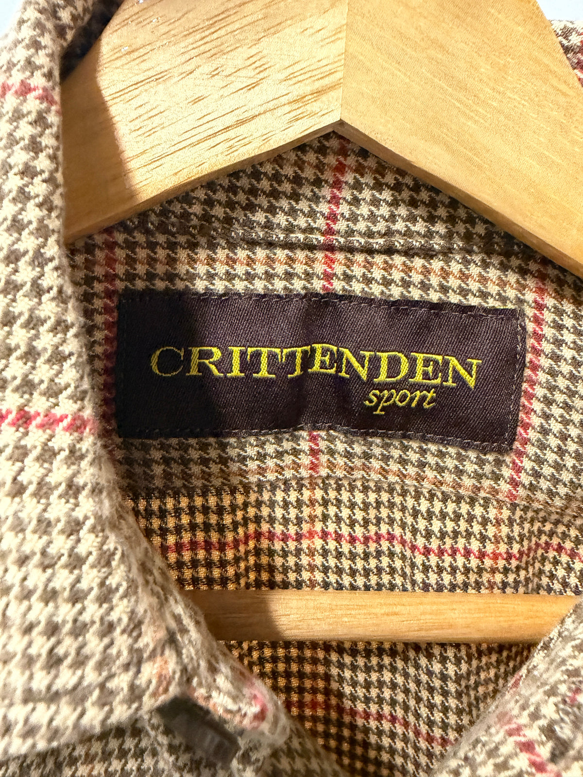 Crittenden Brown Check Button-Up Shirt