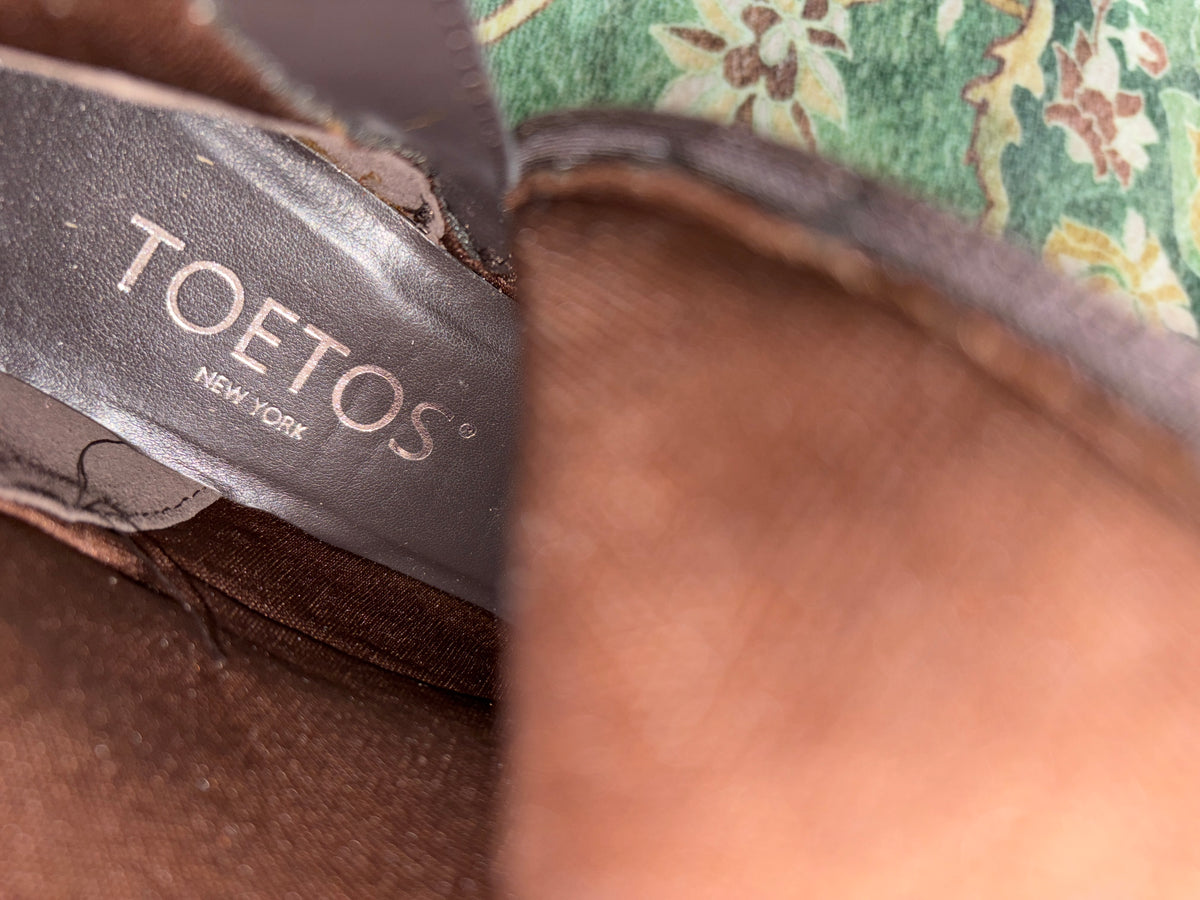 Toetos Ankor Brown Strappy Tall Boots | Women’s 7.5M